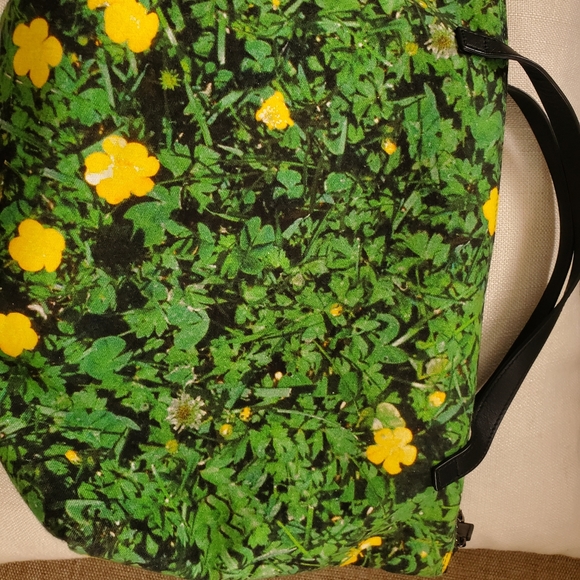 Akris Buttercup Print Tote w/ Leather Handles - Picture 7 of 11